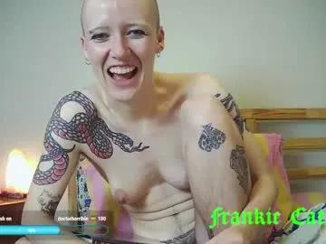 frankiecatalyst — Distract me from origami :) - Goal: Collar on [182 tokens left] #bald #hairy #lovense #british #bigclit