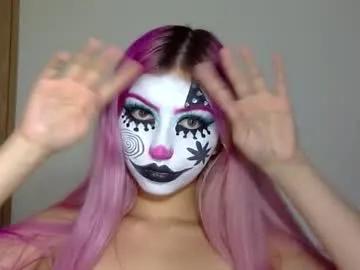 gabygumms — Welcome here Im your BDSM Clown   -Destroy makeup with saliva and do some slaps on face [987 tokens left] #bdsm #goth #18 #petite #smalltits