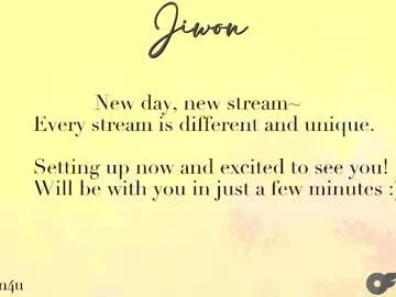 jiwon4u on Chaturbate