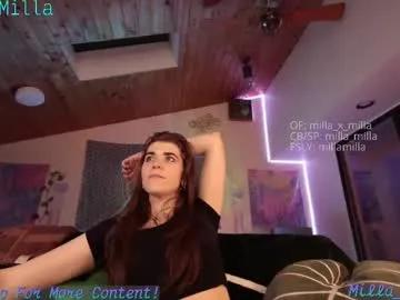 Freechat milla_milla on Chaturbate