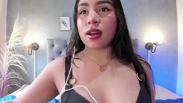 GiannaSlimJB — Tits play with the tits